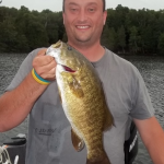 Nice Smallmouth Bass caught at Fernleigh Lodge, Ontario Canada