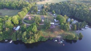 Aerial View of Fernleigh Lodge!